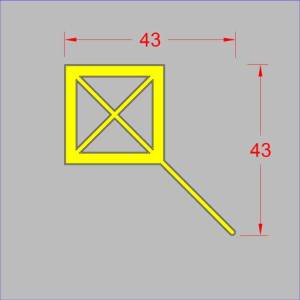 NMCDT-43X43