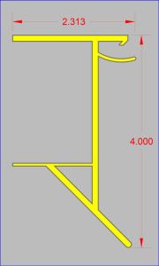 NMG-4CRC - Formerly Ghost 4 CRC Aluminum Profile