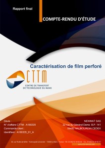 Compte-rendu d'étude