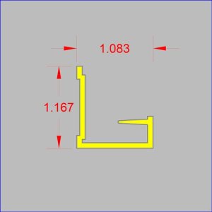 NMA-30x28 - Formerly Alux Profile