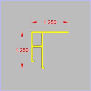 NMCGA-32X32 - Formerly Ceiling Ghost Acoustic Aluminum Profile