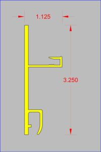 NMG-2LSA - Formerly Ghost 2LS Aluminum Profile